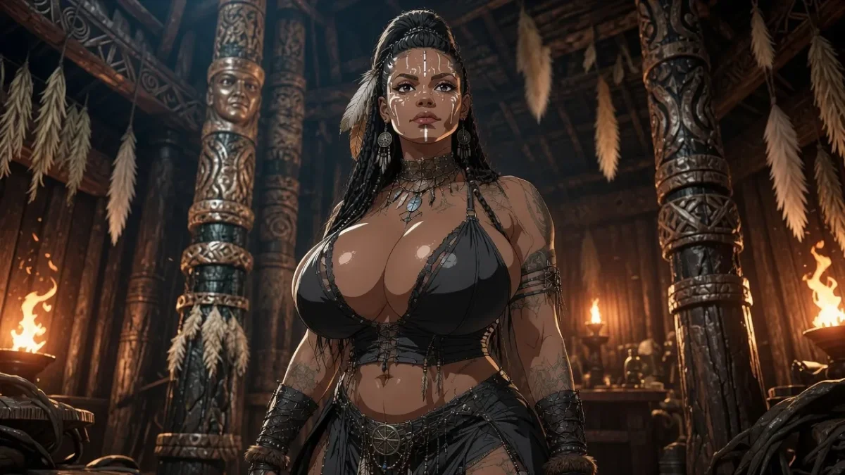 Tribal Warrior Woman
