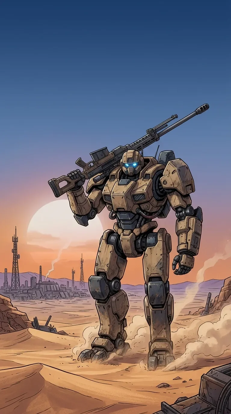 Desert Mecha 01