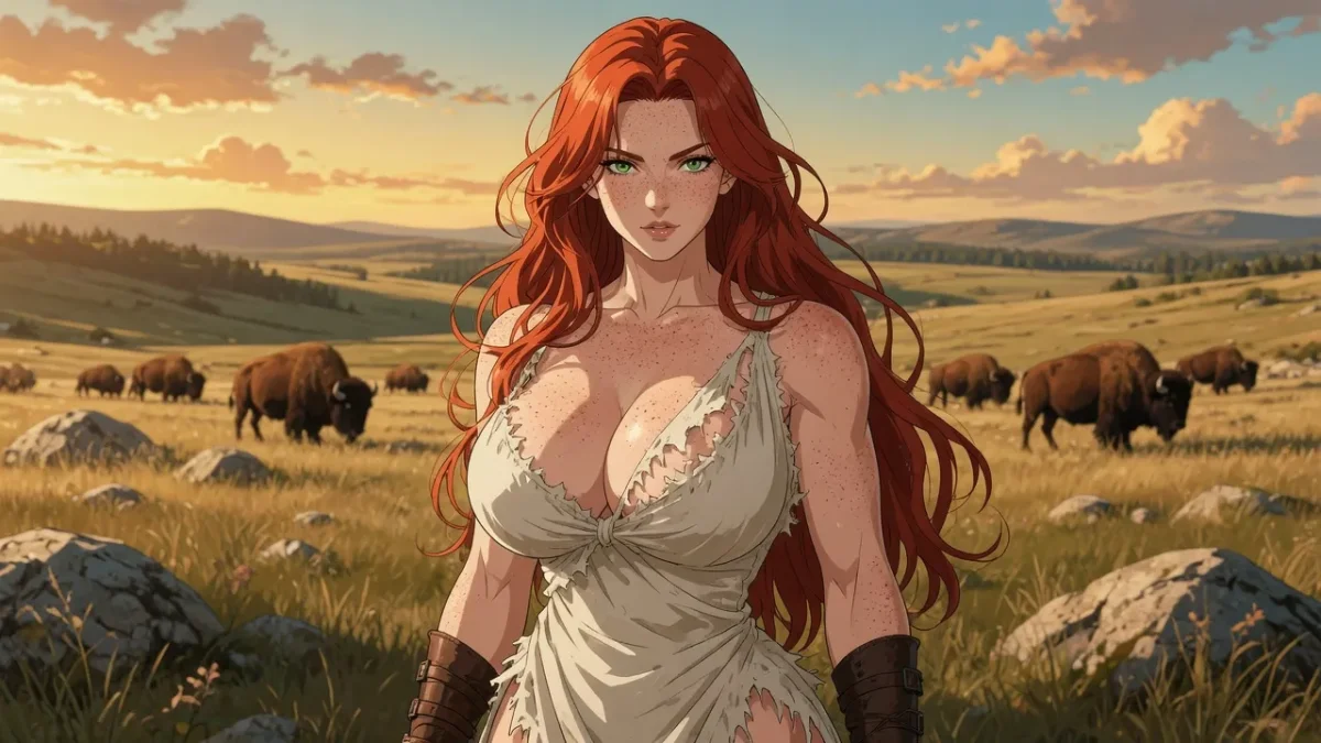 Bison Field Redhead