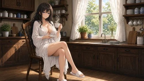 Indoors & Window Waifu (Var. 2)