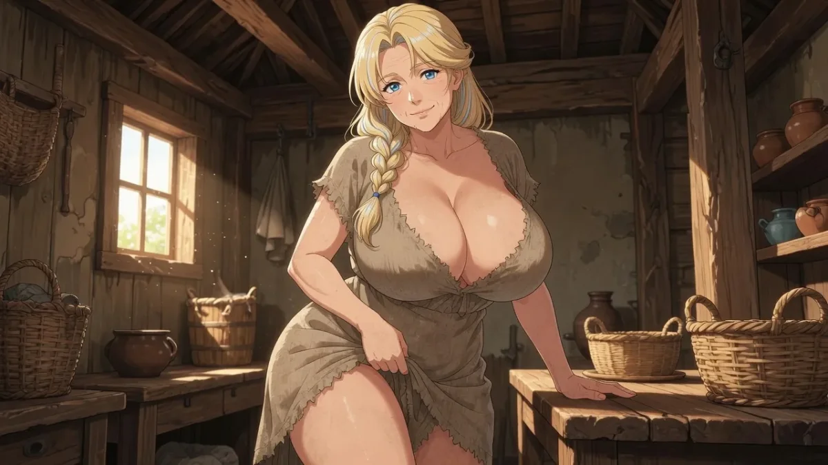 Rustic Cottage Woman