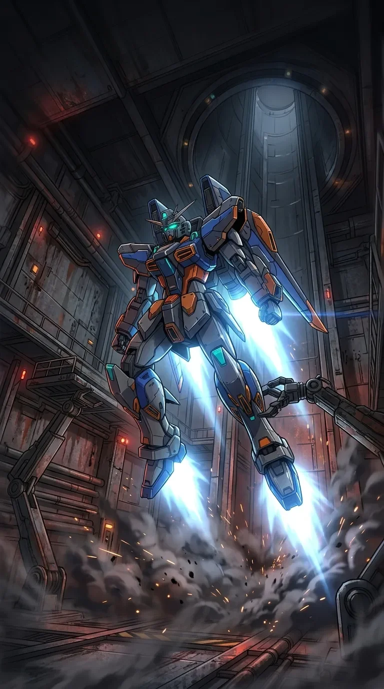 Underground Mecha Launch 01