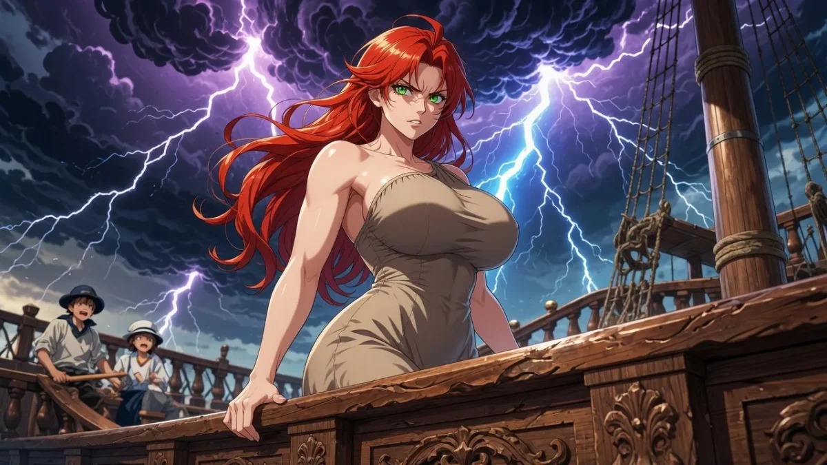 Lightning Ship Woman